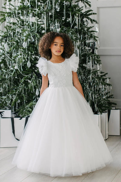 Girls Special Occasion Flower Girl 1st Communion Dress - Teter Warm