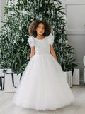 Girls Special Occasion Flower Girl 1st Communion Dress - Teter Warm