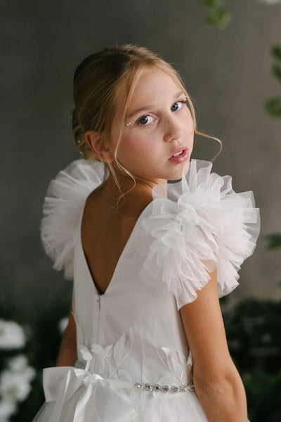 Communion Flower Girl Party Lace Dress - Teter Warm Couture