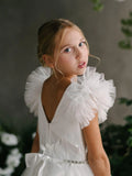 Communion Flower Girl Party Lace Dress - Teter Warm Couture