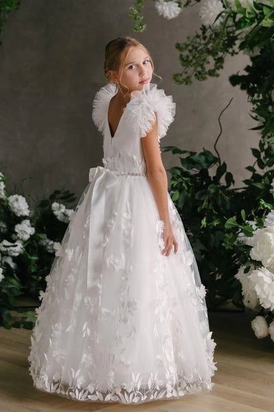 Communion Flower Girl Party Lace Dress - Teter Warm Couture