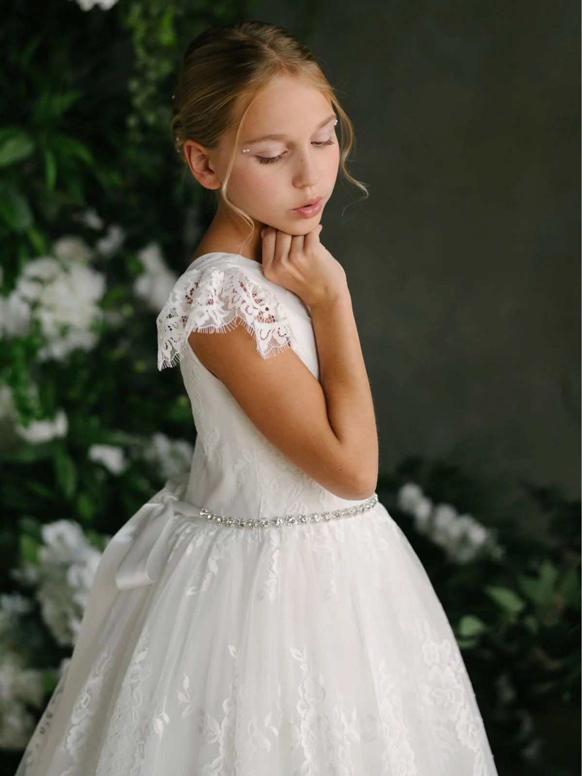 Teter Warm Couture Girls Wedding Flower Girl Communion Special Occasion Dress