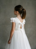Adeline Teter Warm Couture Lace Communion Dress