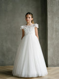 Adeline Teter Warm Couture Lace Communion Dress