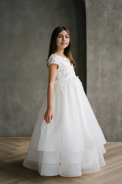 Maribel | Teter Warm Couture Tiered Communion Dress