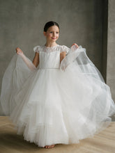 Caterina Lace Communion Dress | Teter Warm Couture