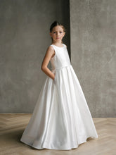 Elle Satin Communion Dress | Teter Warm Couture