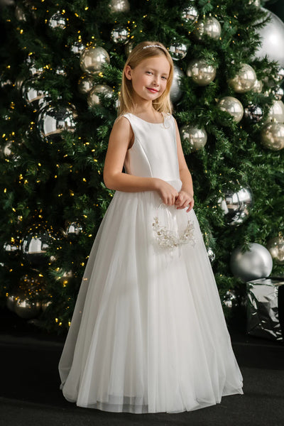 Evangeline Teter Warm Couture Communion Dress for Girls