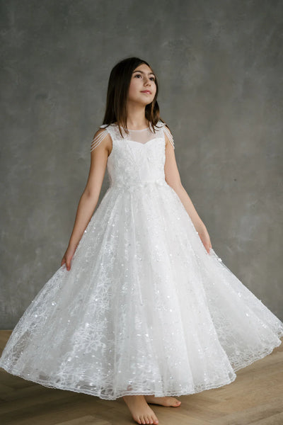 Marielle Teter Warm Couture Girls Communion Dress