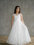 Marielle Teter Warm Couture Girls Communion Dress