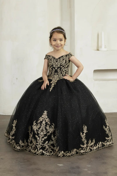 Alissa Girls Navy Pageant Dress – Blush Kids