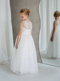 Camille Lace Communion Dress | Teter Warm Couture