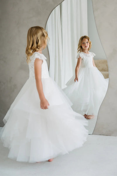 Florienne Girls First Communion Dress | Teter Warm Couture