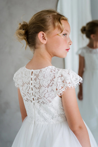 Florienne Girls First Communion Dress | Teter Warm Couture