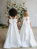 Teter Warm Couture Satin Communion & Flower Girl Dress
