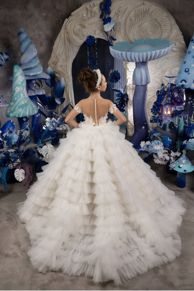 Kennedi Couture Dress - Custom Flower Girl & Pageant Gown