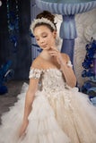 Kennedi Couture Dress - Custom Flower Girl & Pageant Gown
