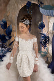Amalfi Couture Gown - Custom Feathered Luxury Dress for Girls