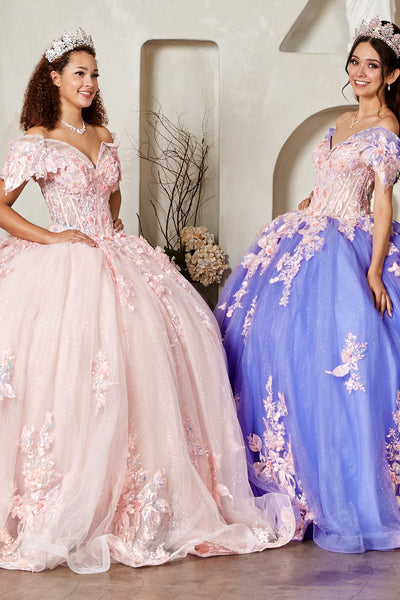 Maribella Enchanted Gown – Butterfly Quinceañera Dress