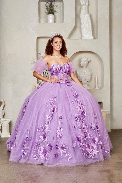Florencia Blossom Gown – Blush Pink Quinceañera Dress