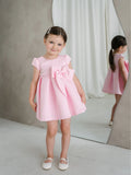 Serenella Rose Pink Girl Dress | Teter Warm Couture