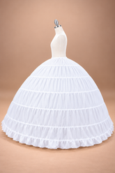 5-Hoop Junior Quinceañera Petticoat for Ball Gowns
