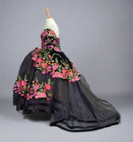 Sienna Floral Pageant Gown for Girls