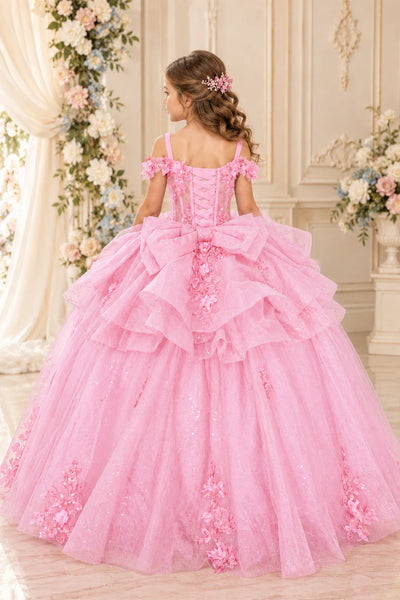 Girls Pageant Ball Gown with Corset Back | Princess Collection