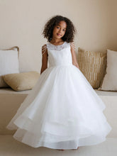 Eliora Grace Girls Communion Dress | Lace & Tulle Gown