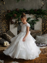 Julissa Gown – Tulle & Lace Communion Dress for Girls