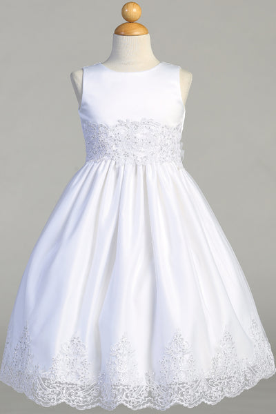 Flower Girl Dress Communion Lace Beaded Dress Tulle Special Occasion Dress