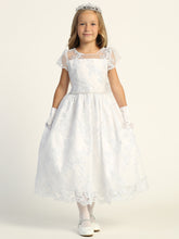Camelia First Communion Dress – Lace Flower Girl Gown
