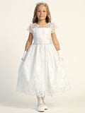 Camelia First Communion Dress – Lace Flower Girl Gown