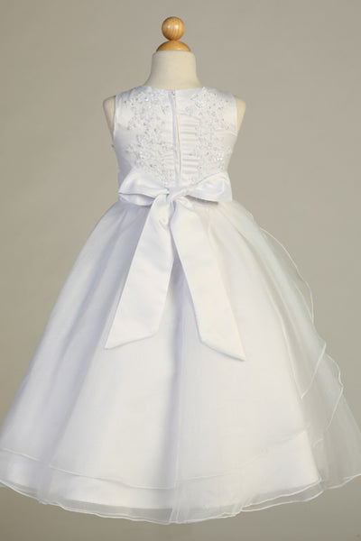 Sophia Tea-Length Communion & Flower Girl Dress