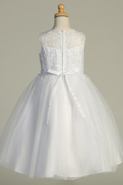 Lillian Grace Tea-Length Dress – Communion & Special Occasion