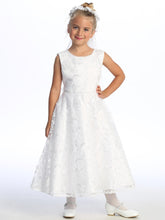 Liliana Lace Dress - Elegant White Communion & Flower Girl Dress