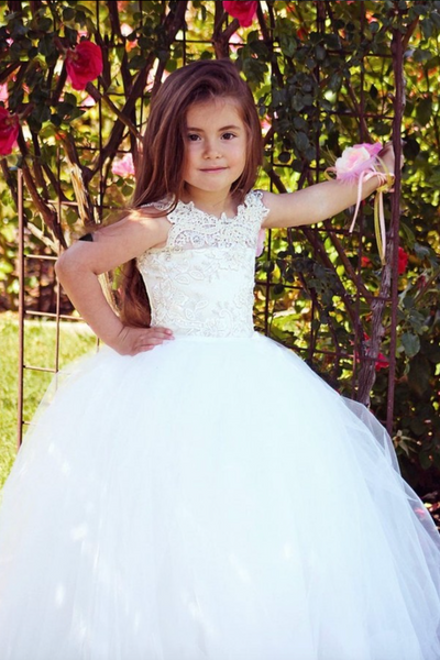Margerie Girls Communion Dress | Blush Kids
