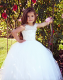 Margerie Girls Communion Dress | Blush Kids