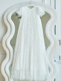 Evangeline Beaded Christening Gown – Cathedral Length Dress