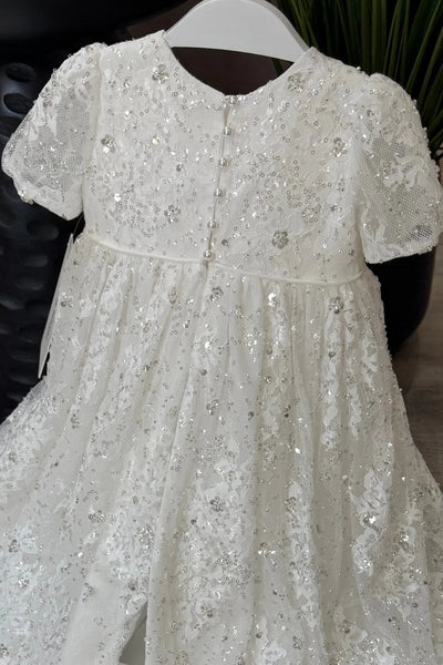 Teter Warm Couture Elionette Pearl Christening Gown