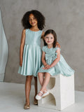 Maribel Tiffany Blue Girls Dress | Teter Warm Couture