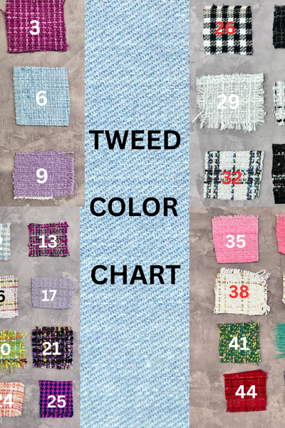 Girls Pageant Interview Suit | Tweed Skirt Set