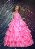 2Cute Renata Pageant Dress in Hot Pink, Royal, or White