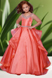 Gianna Sunset Gown – Coral Pageant & Special Occasion Dress