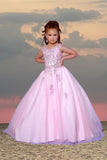 2Cute Juliana Grace Gown – Royal or Pink Pageant Dress