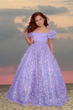 Girls Sequin Pageant Dress – 2Cute Everly Grace Gown