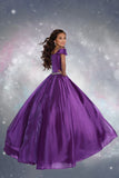 Girls Purple Pageant Dress – 2Cute Viviana Gown