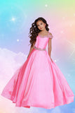 Hot Pink Girls Party & Father Daughter Dress – 2Cute Briella Gown