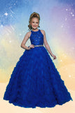 2Cute Liora Pageant Dress in Royal Blue or Fuchsia