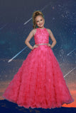 2Cute Liora Pageant Dress in Royal Blue or Fuchsia